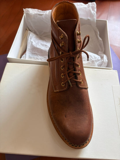 visvim virgil boots folk dk.brown 9.5