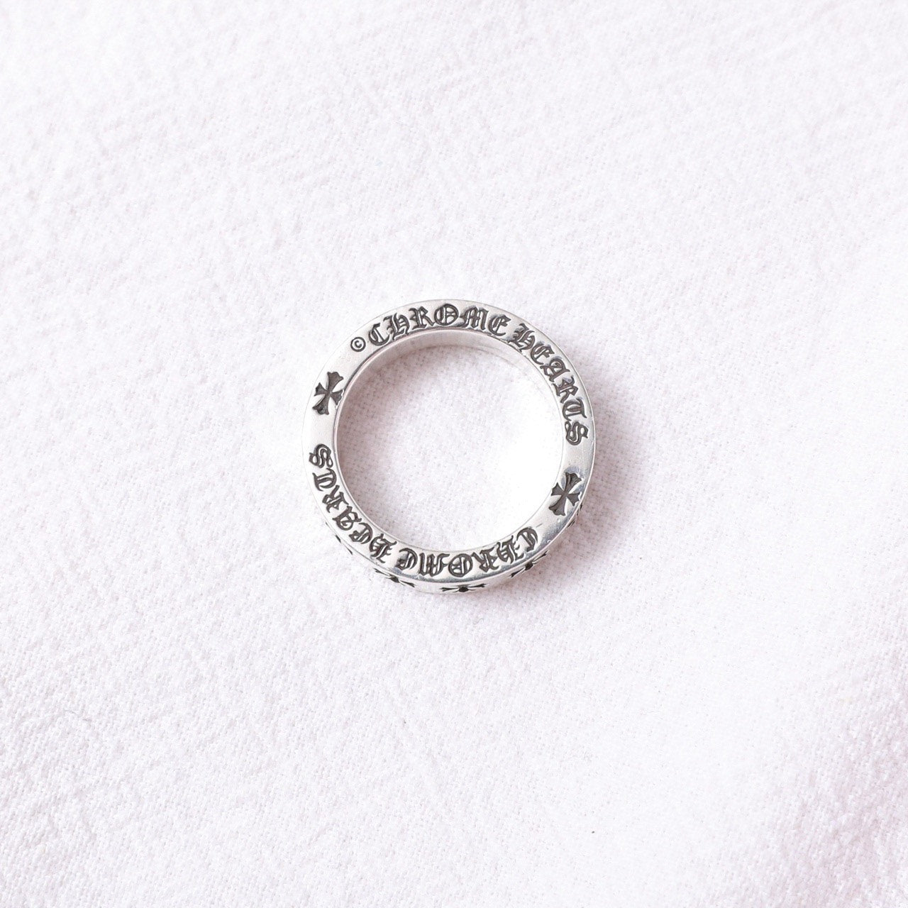 Chrome Hearts 925 Silver Forever Ring