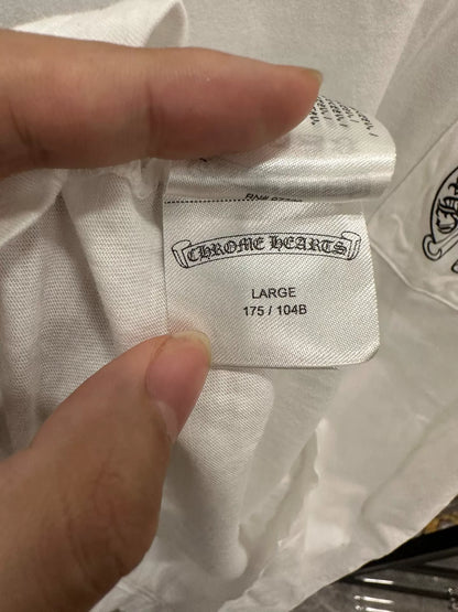 Chrome Hearts Classic Horseshoe White Tee