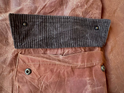 vintage kapital waxed fabric jacket