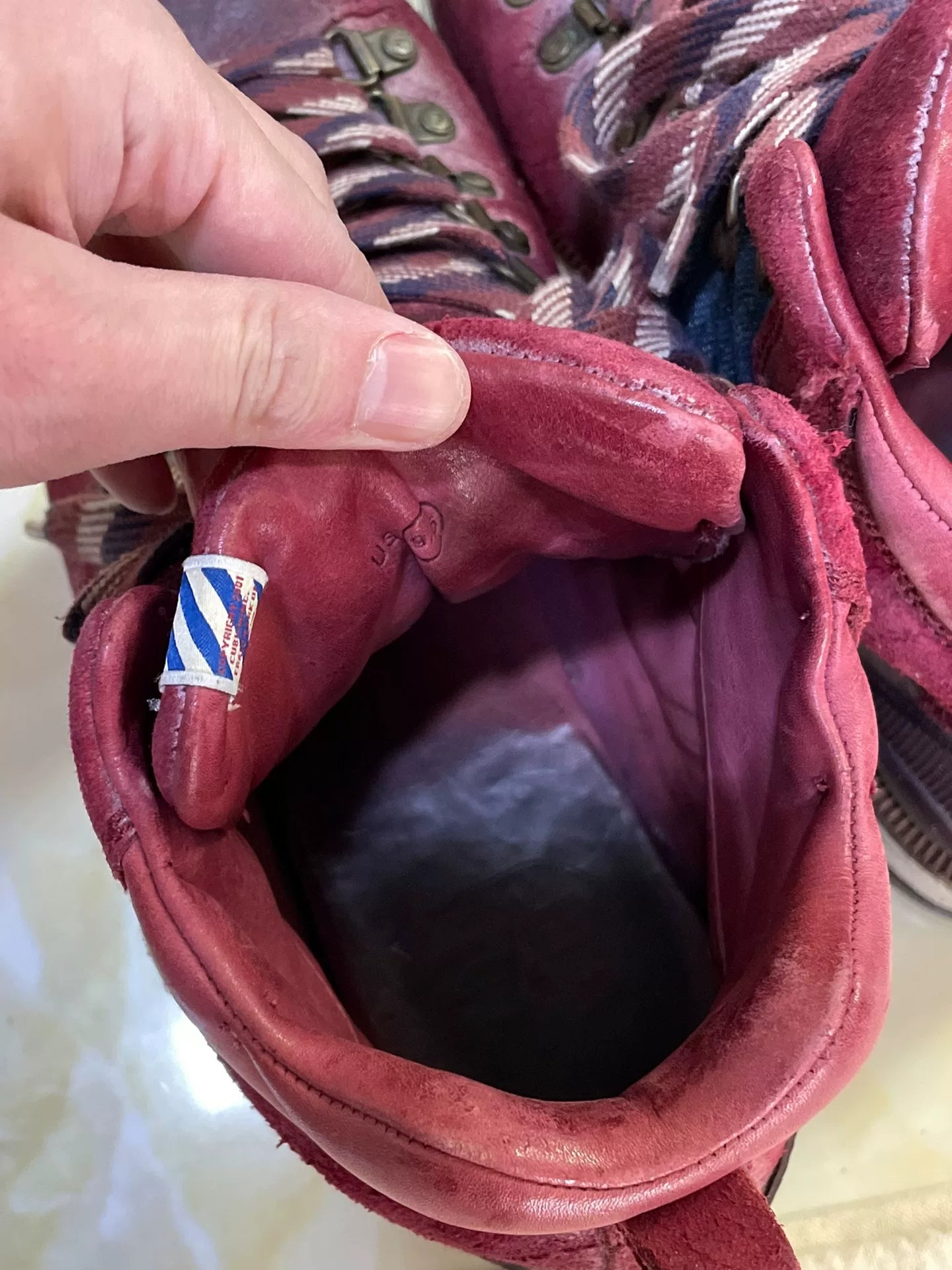 visvim serra washed vintage hiking boots