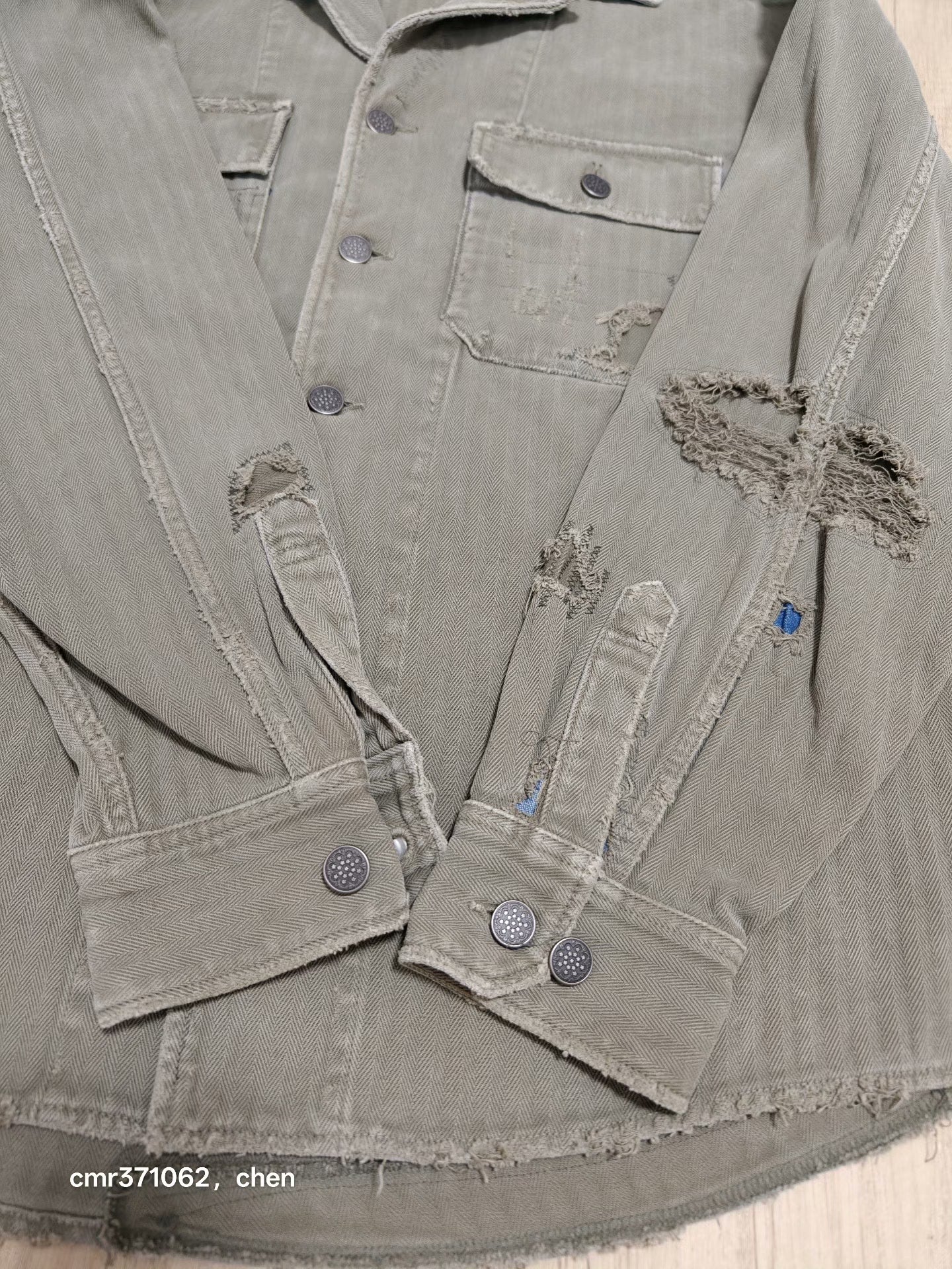 visvim 20SS Willard Distressed Jacket