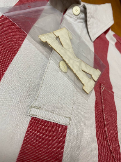visvim dead-ball era shirt with stripes