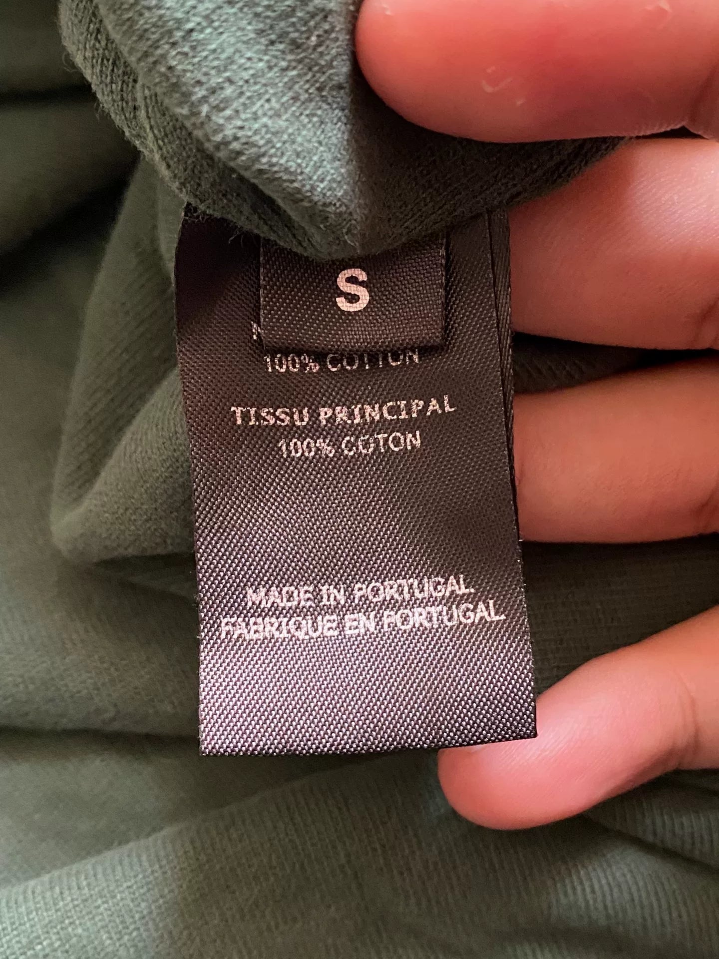 vetements long sleeve logo sweatshirt