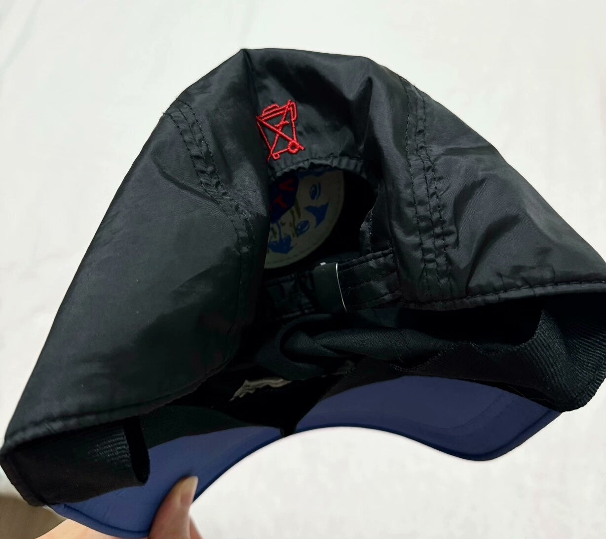 cavempt classic cap with blue logo