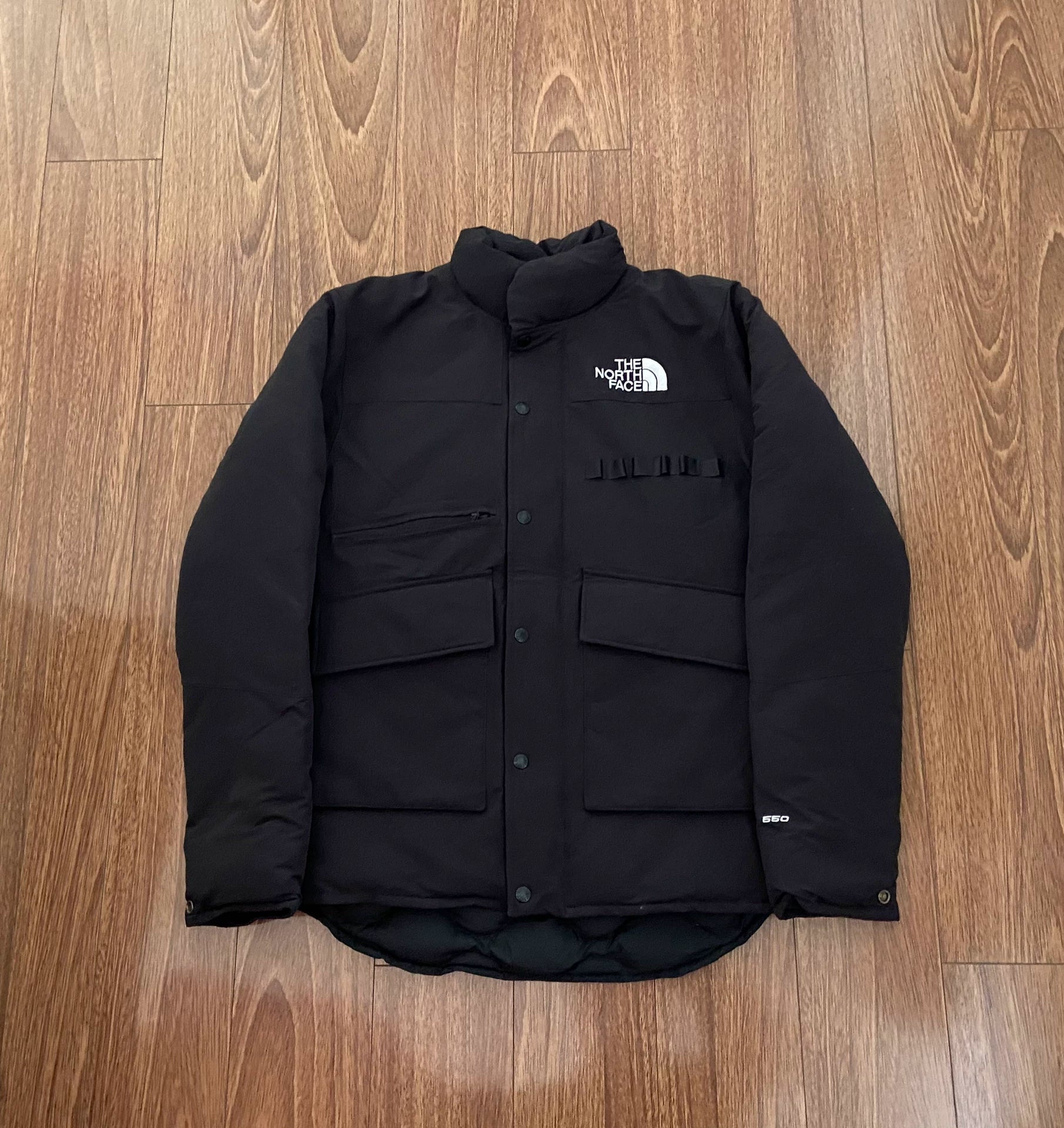 black mountain down jacket by the north face
