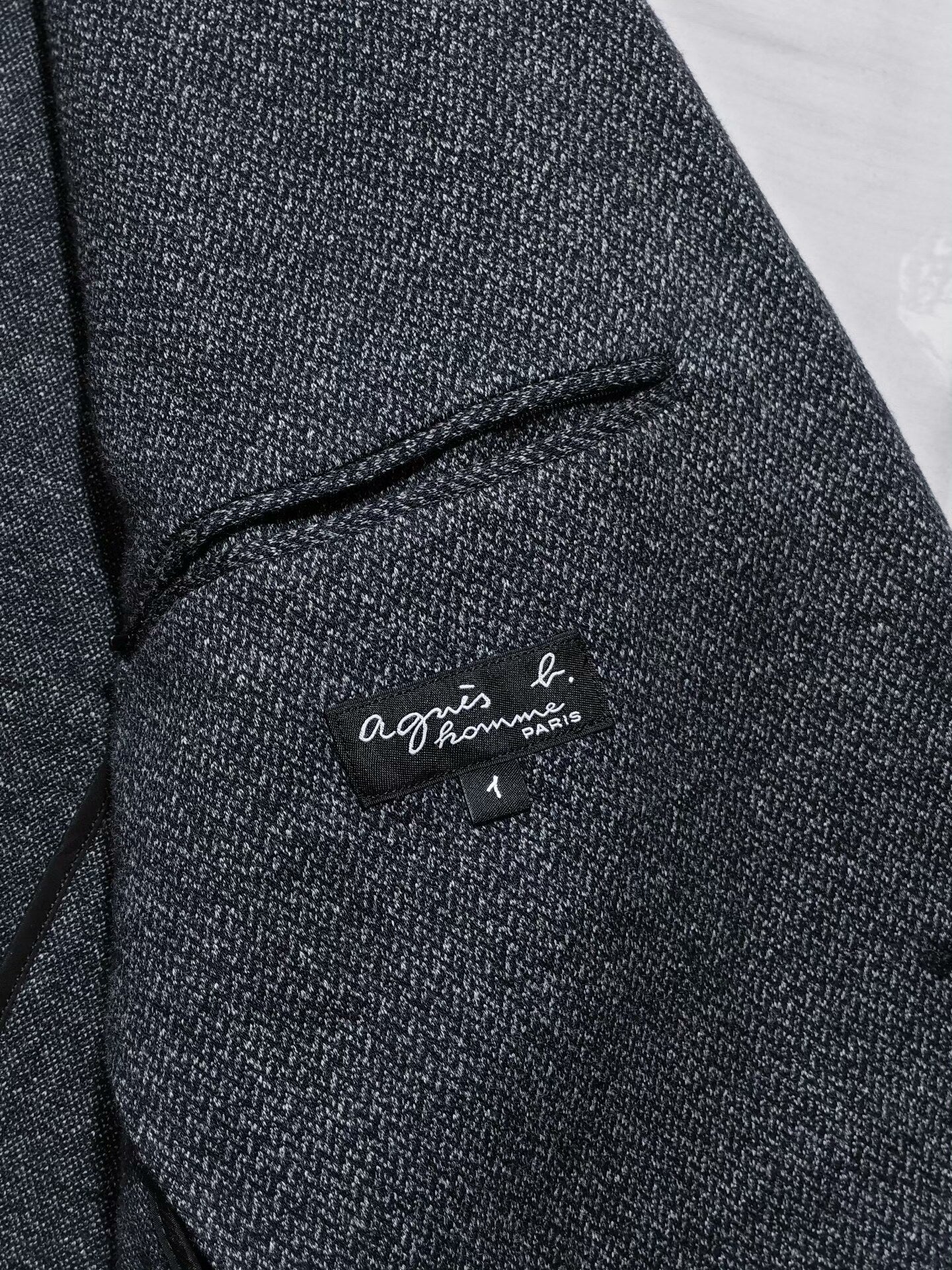 Agnes b Wool Blend Casual Blazer