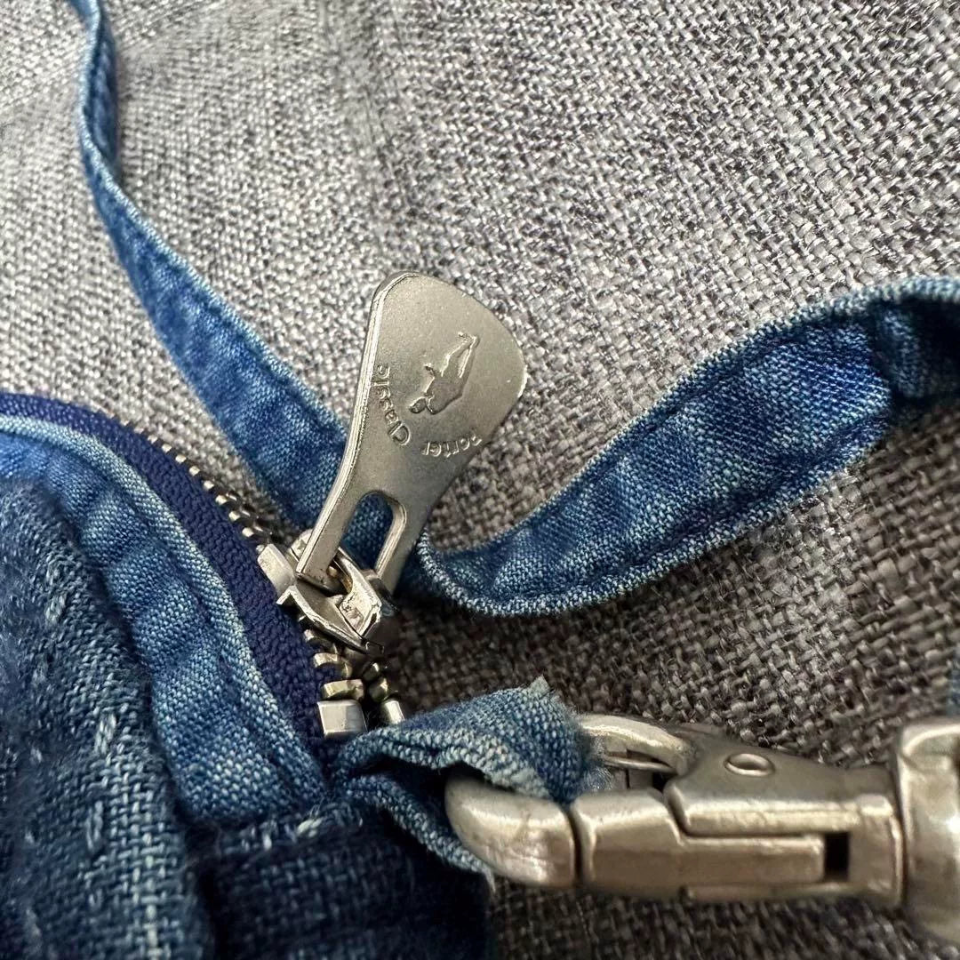 Porter Classic Indigo Round Bag