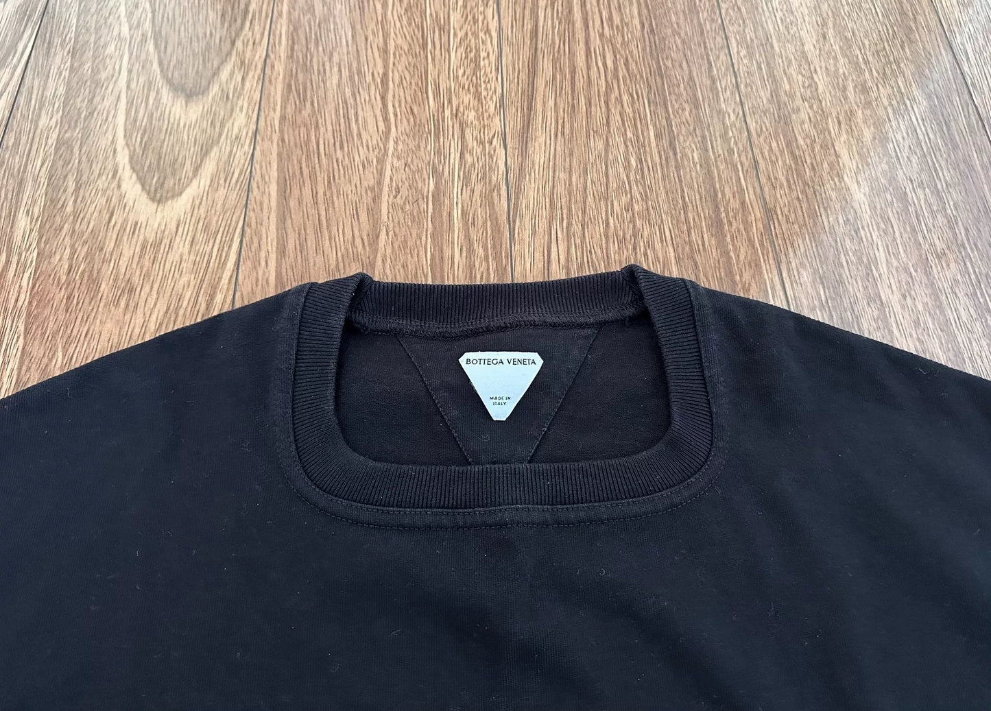 Bottega Veneta Logo Embroidered Short Sleeve Tee