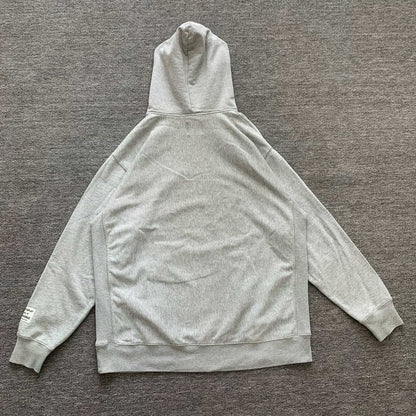 gray splatter hoodie from Gallery Dept