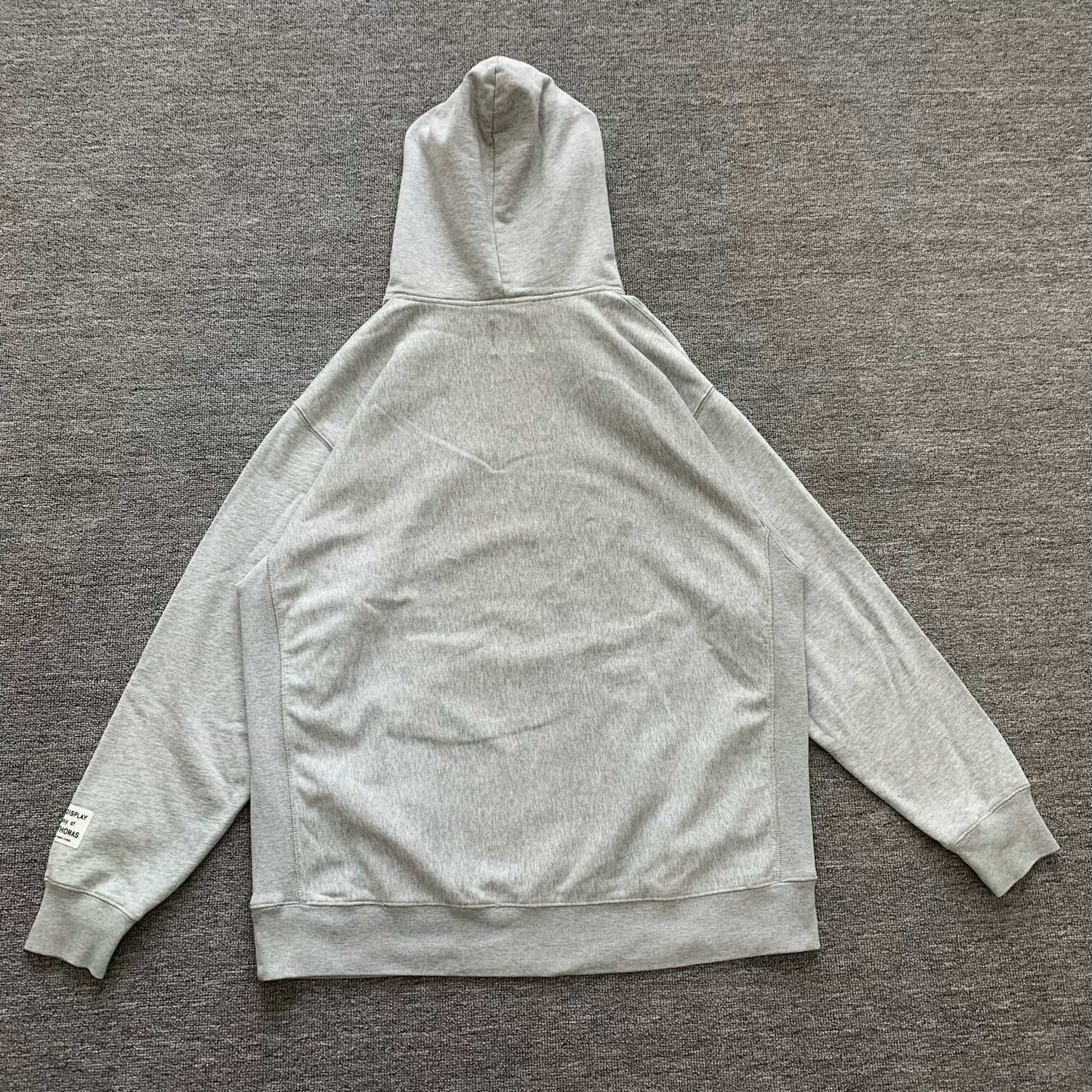 gallery dept gray hoodie with paint splatter