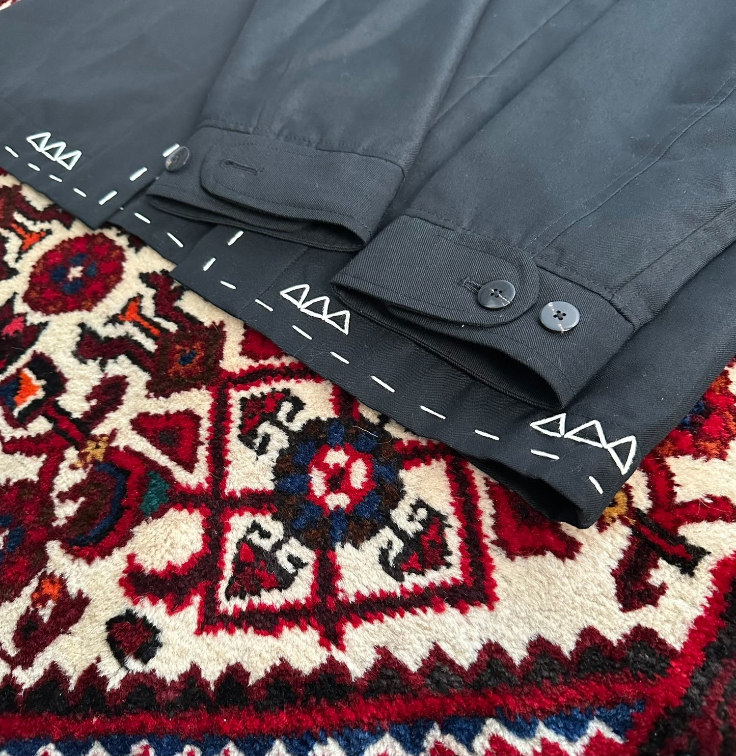 visvim sanjuro jacket wool black