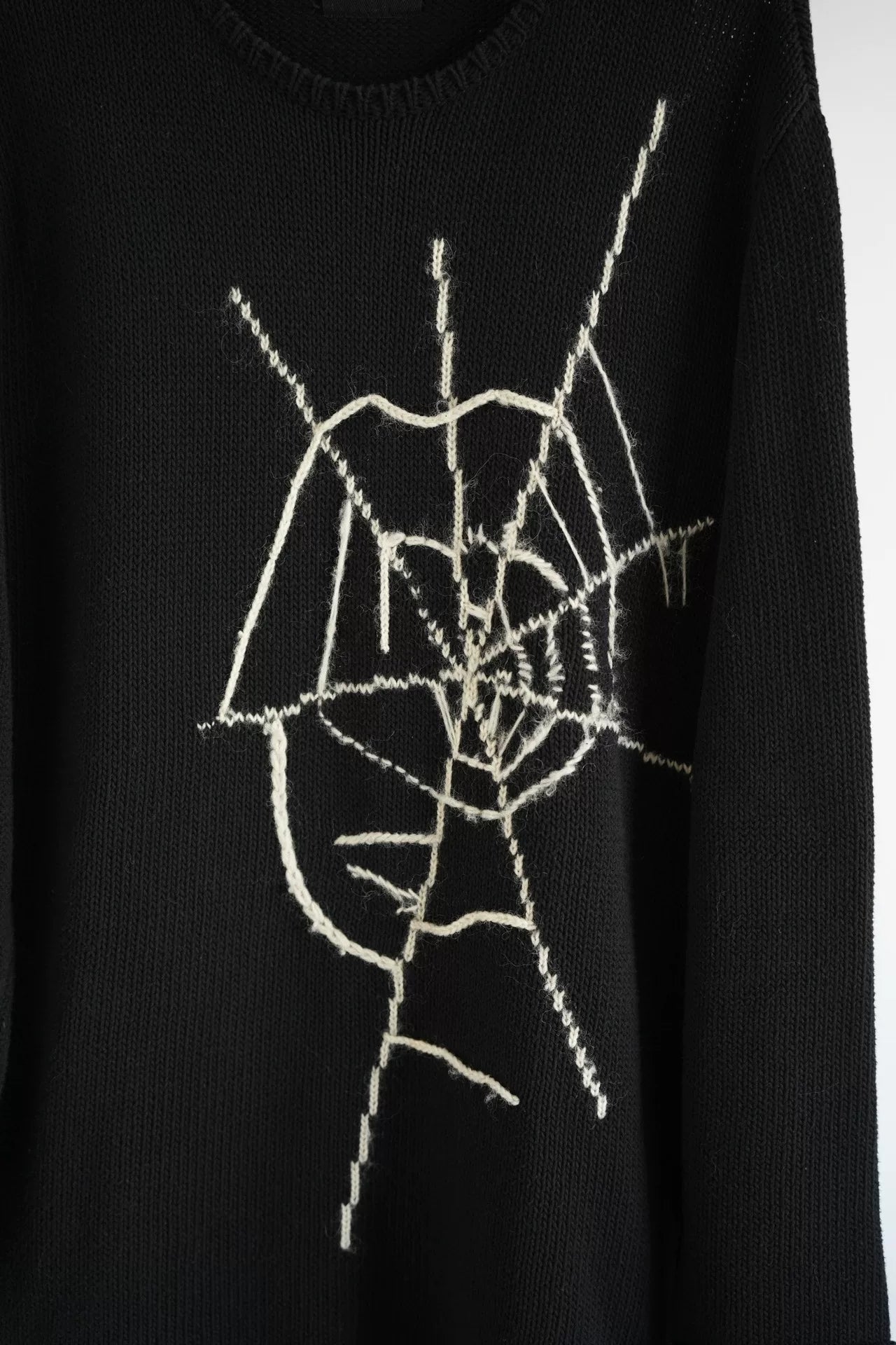 Yohji Yamamoto 18AW Spider Web Knit Sweater