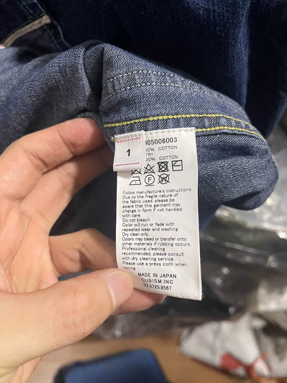 VISVIM 19SS Dry Denim Coverall