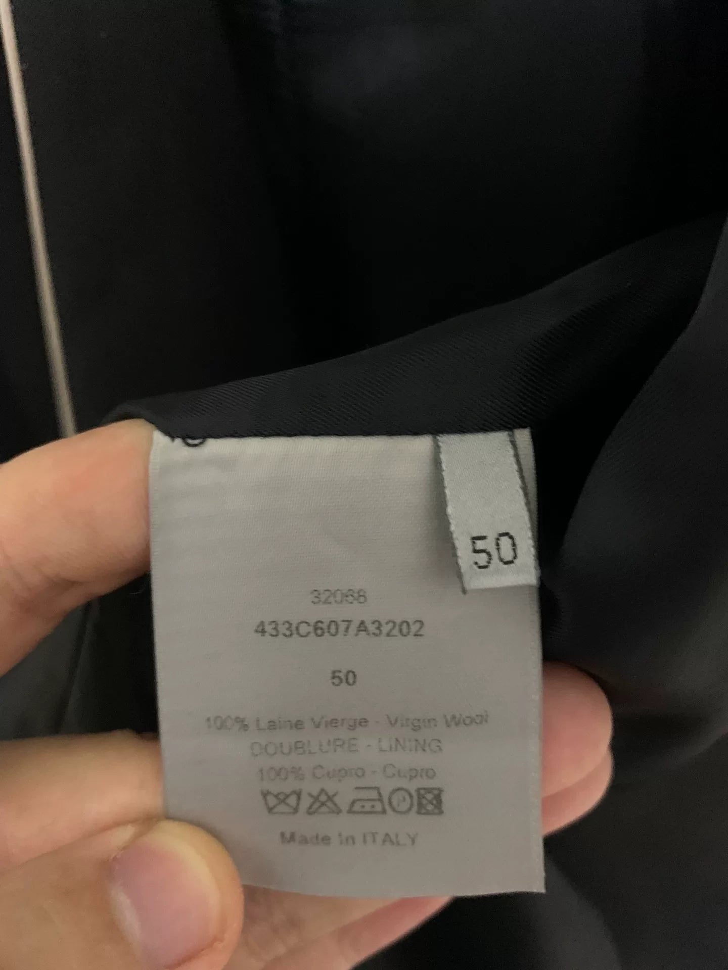 Dior Homme White Line Vest