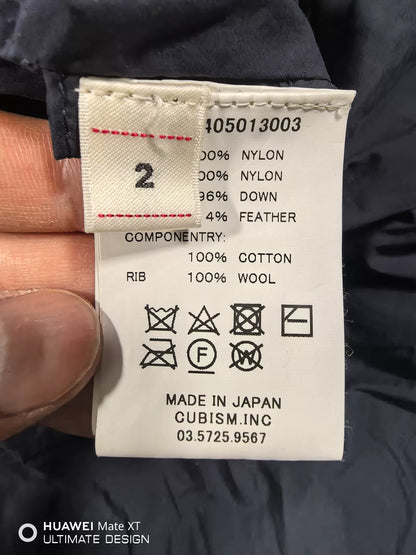 visvim 18aw yukata down coat