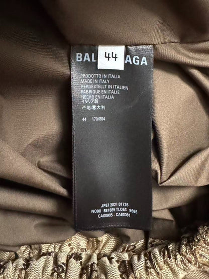 balenciaga gucci patterned puffer jacket size 44