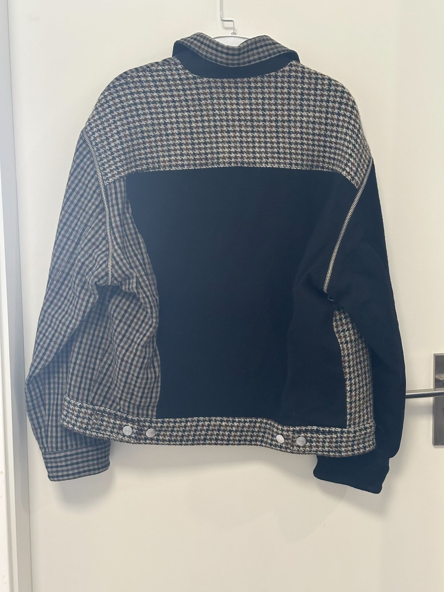 Acne Studios Wool Plaid Coat