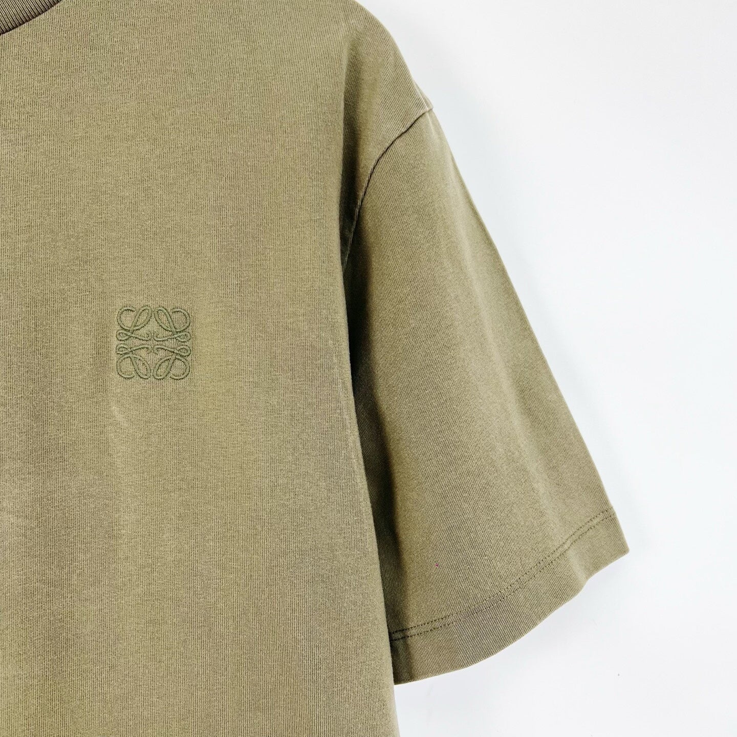 Loewe Embroidered Logo Short-Sleeve Tee