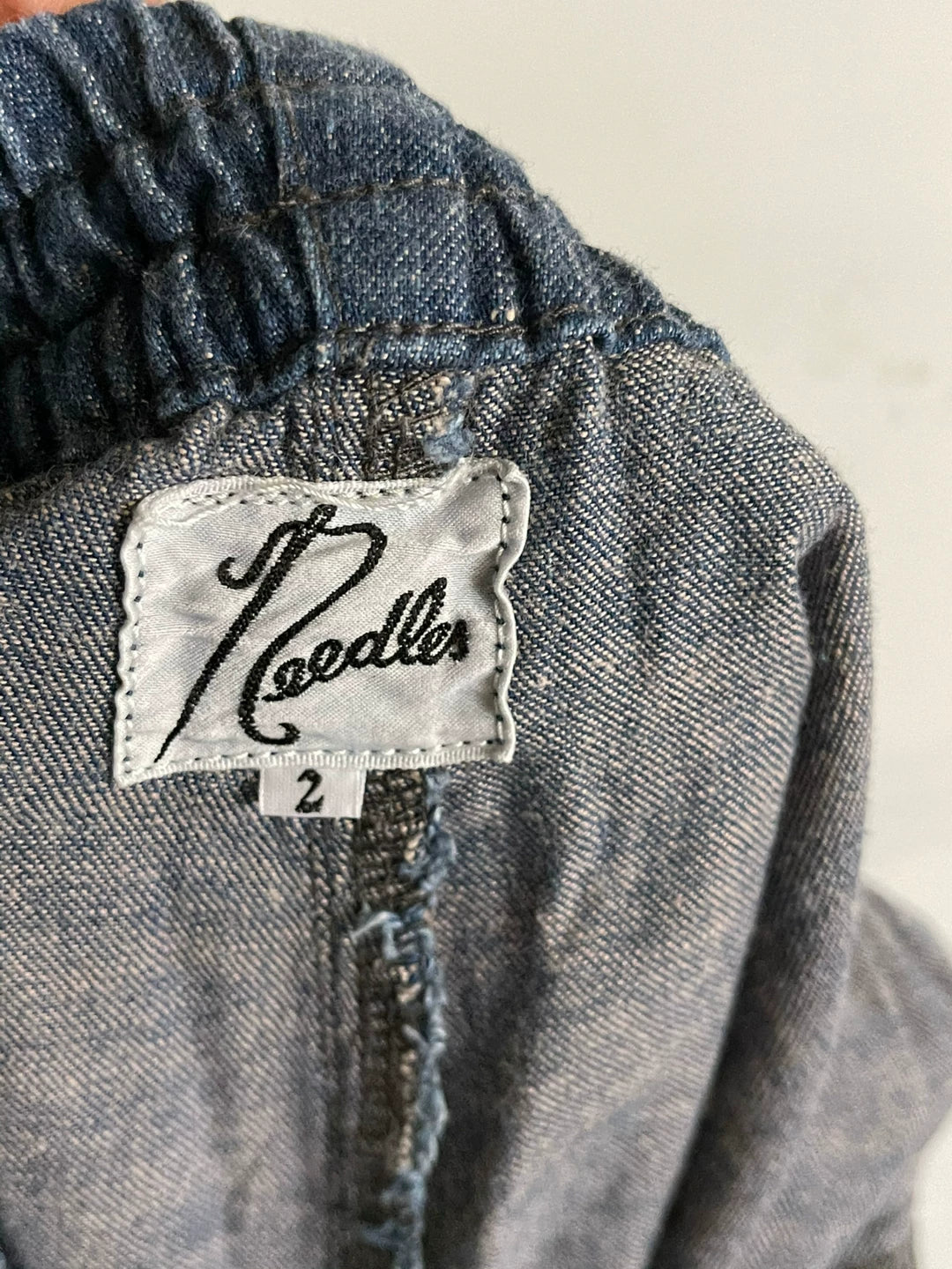 Needles Cotton Lantern Pants in Blue