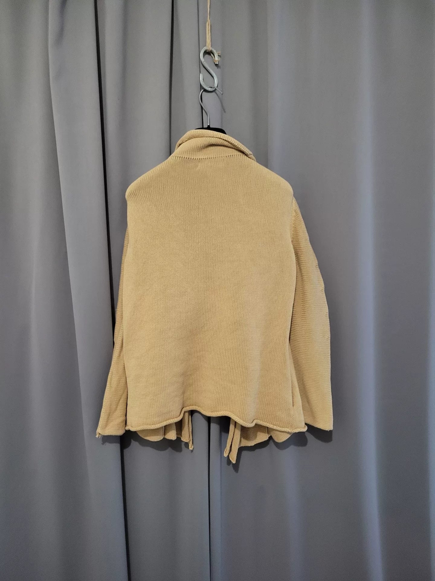 Yohji Yamamoto Fake Double Layer Knit Coat