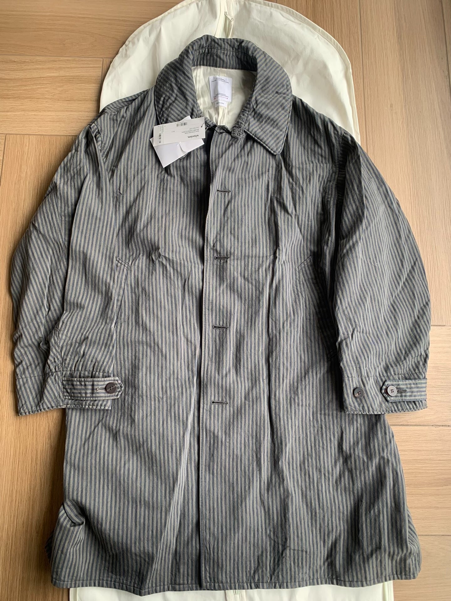 Visvim Balmat Parka Stripe 25AW