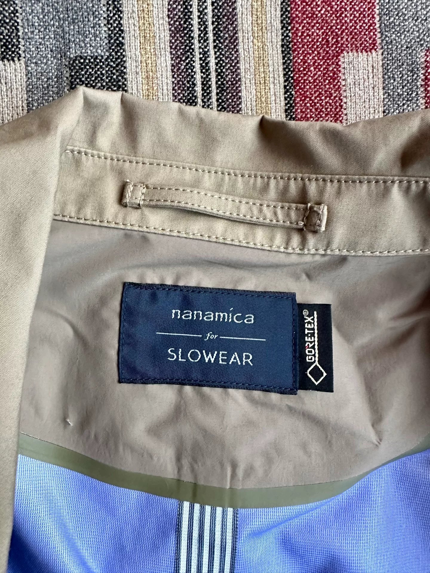 nanamica x Slowear GORE-TEX Beige Coat