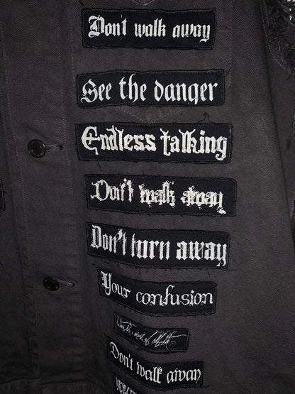 Undercover 18SS Denim Jacket Vest