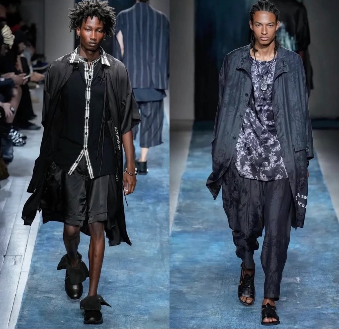 Yohji Yamamoto 26SS Totem Print Coat