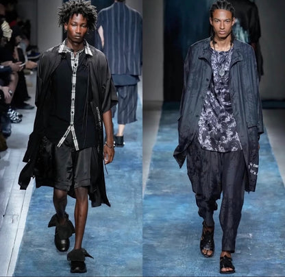 Yohji Yamamoto 26SS Totem Print Coat