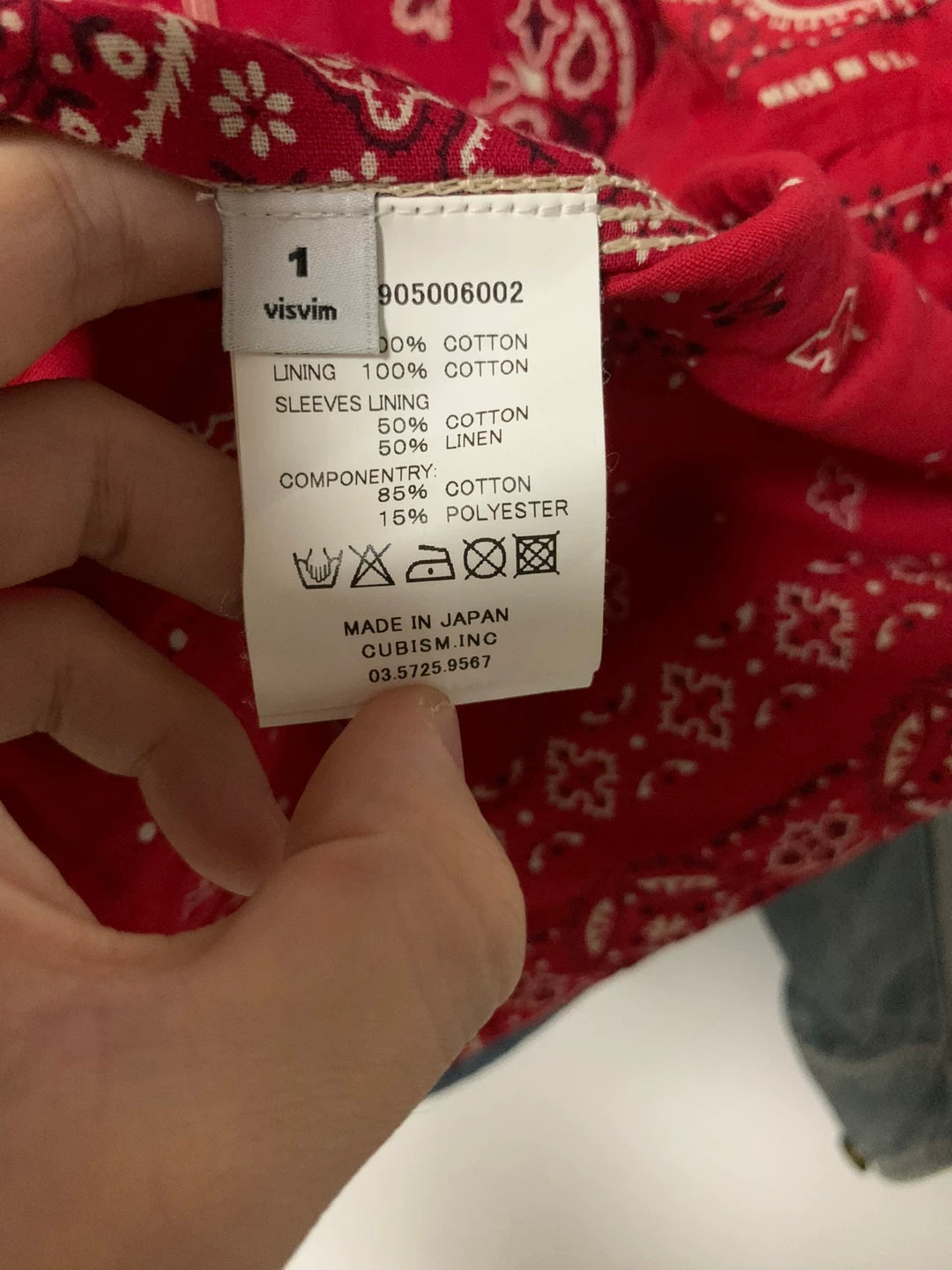 visvim 14 ICT Coverall Damaged Bandana