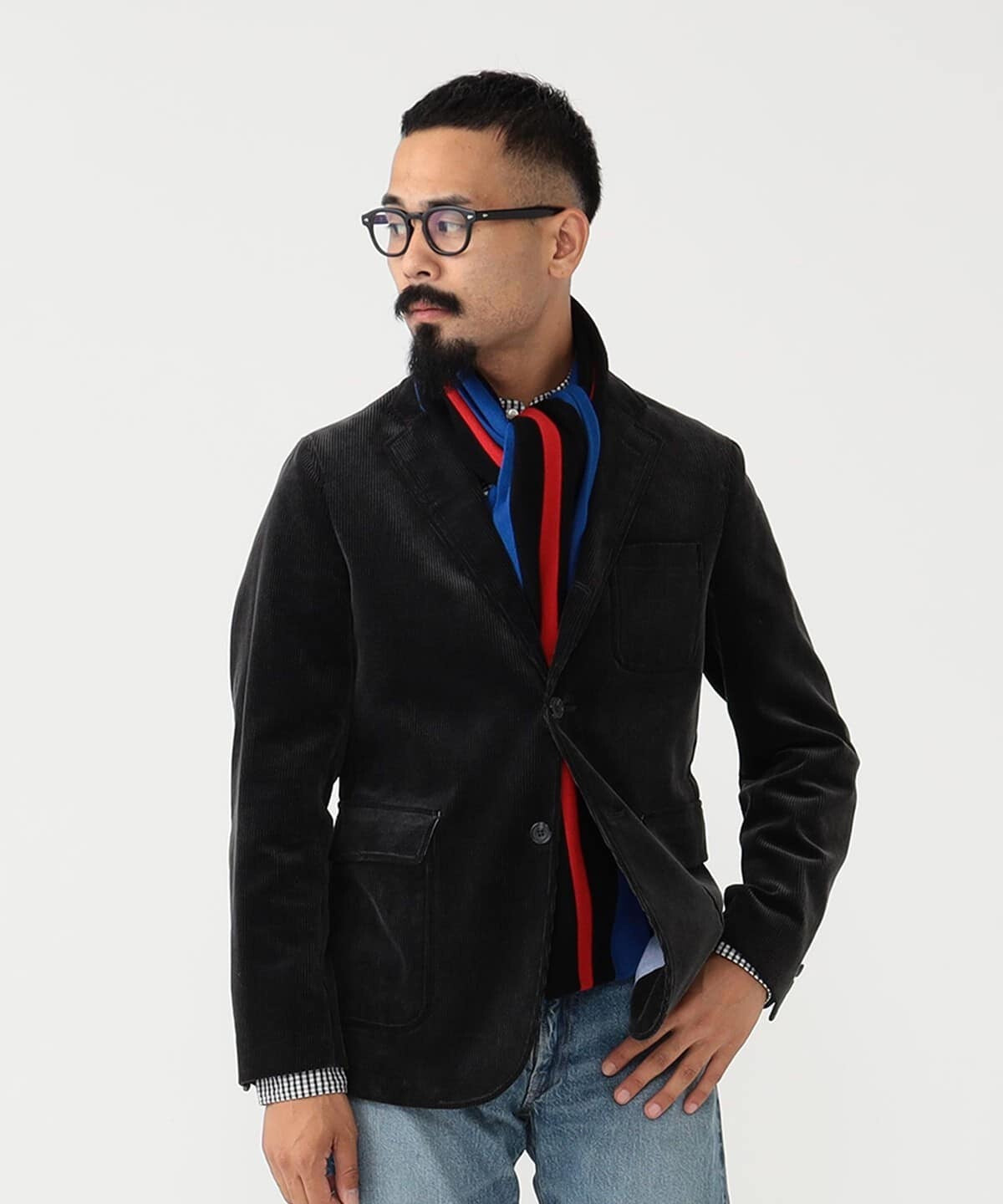 BEAMS PLUS 3B Jacket Corduroy Casual Blazer
