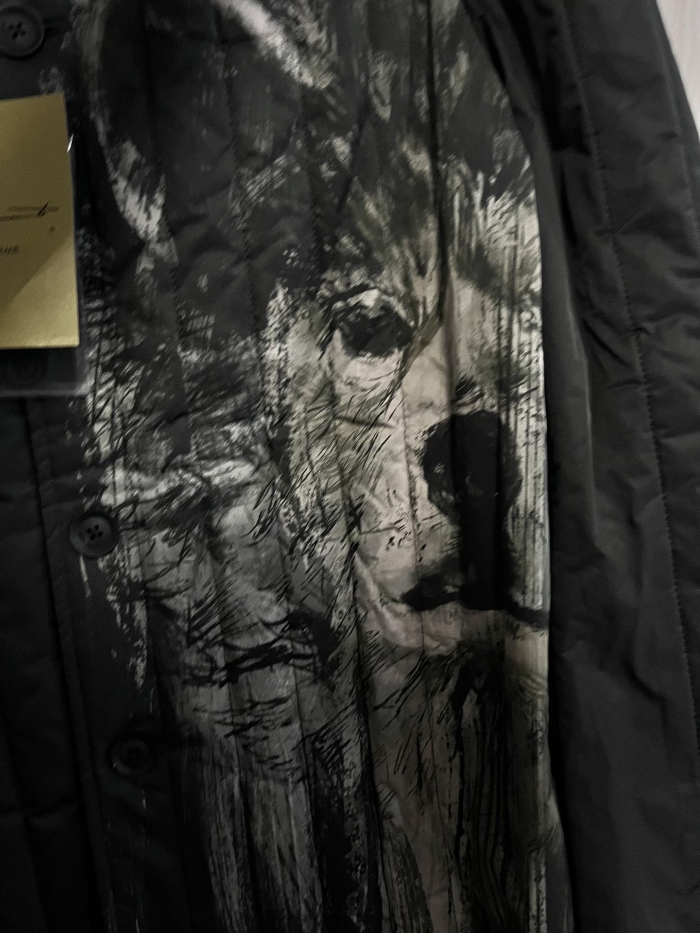 Yohji Yamamoto 25AW Wolf Head Coat