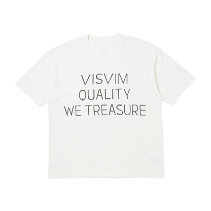 VISVIM JUMBO DMGD Logo Print Tee