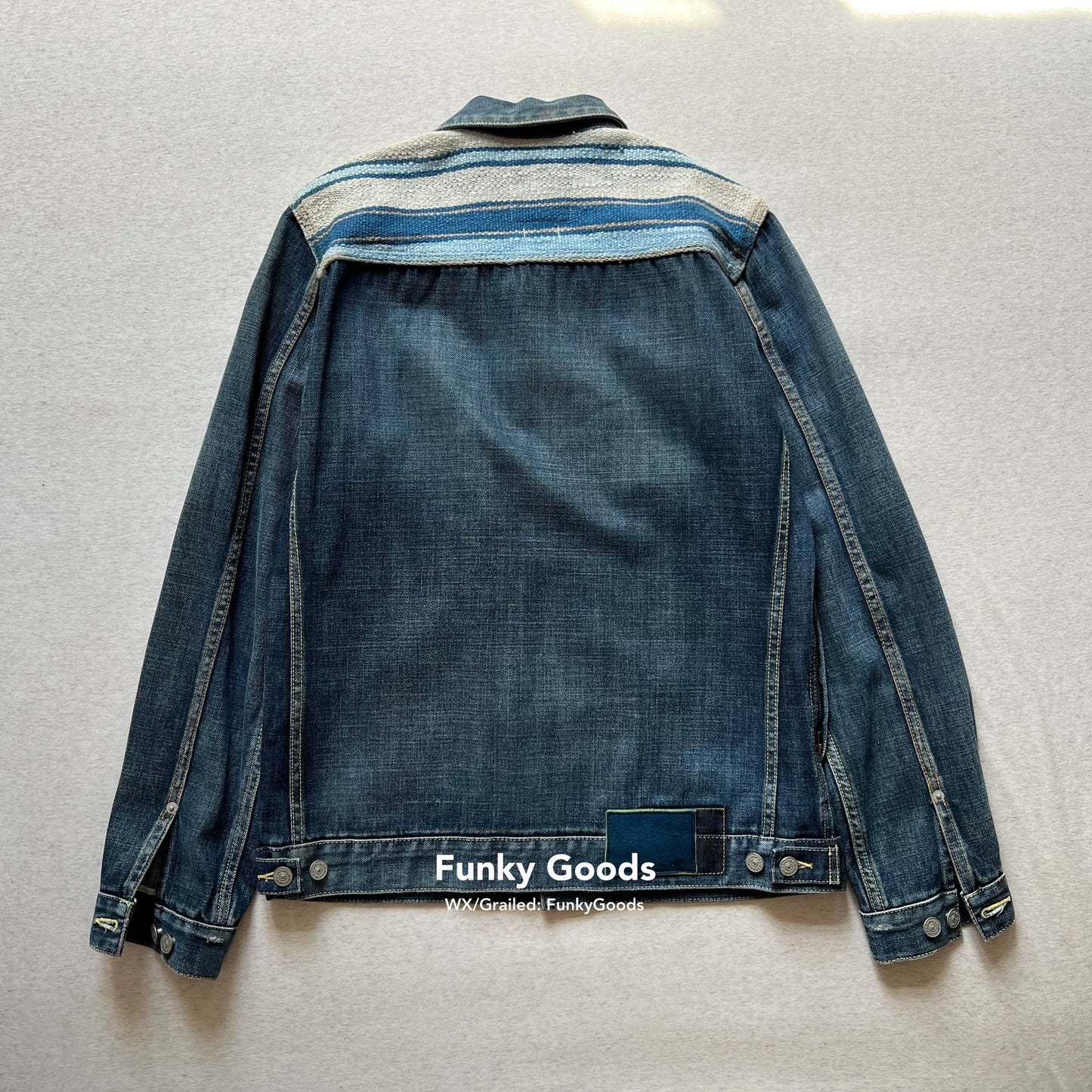 Visvim 101 Jkt Indigo Stripe Tokyo Exclusive