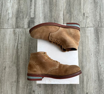 visvim brigadier mid-folk boots in brown