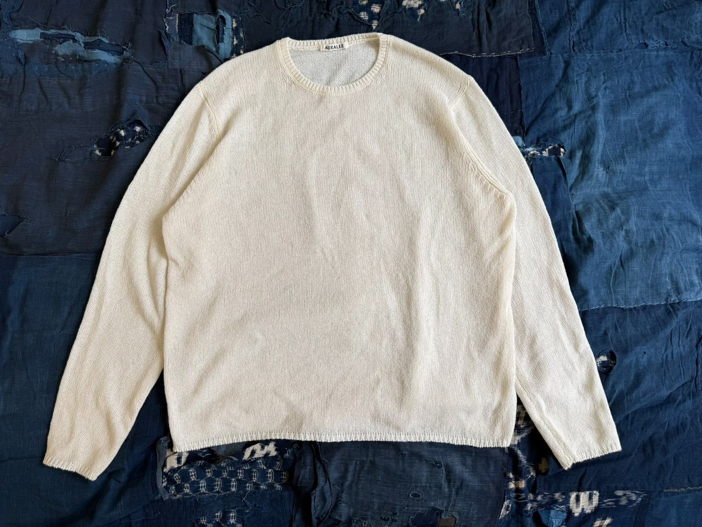 AURALEE 25SS Summer Cashmere Knit P/O