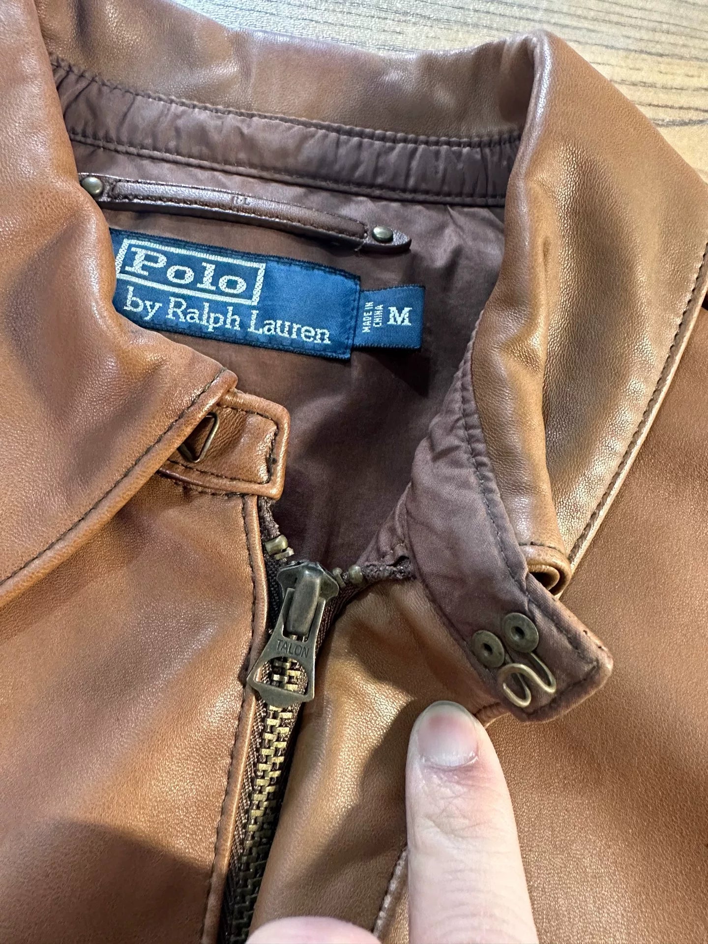 RRL Ralph Lauren A2 Leather Jacket