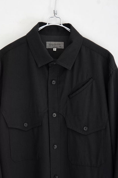 Yohji Yamamoto Pour Homme S/S 2017 Wool Pocket Shirt