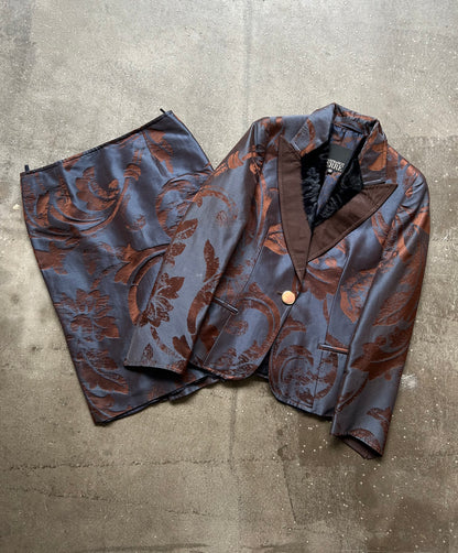 Gianfranco Ferre Velvet Suit Set