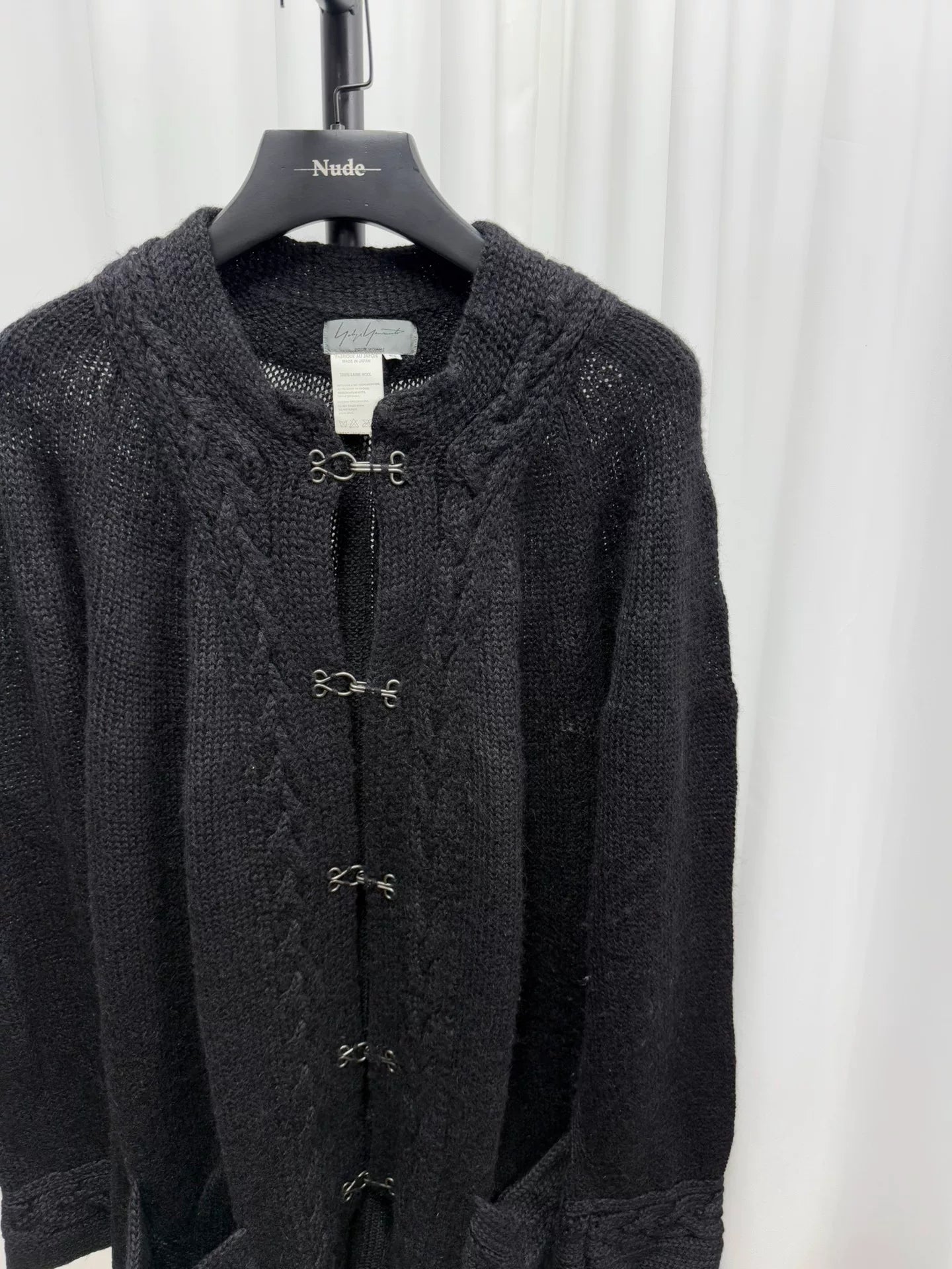 Yohji Yamamoto Pour Homme Sweater Coat M