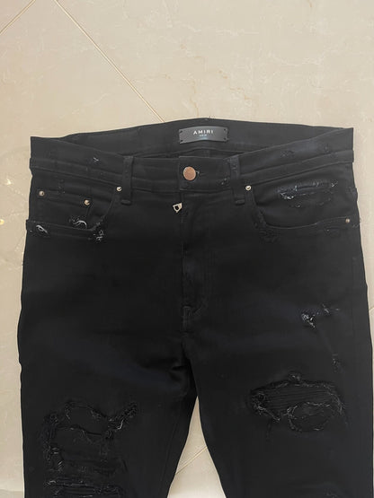 Amiri MX1 Patchwork Jeans