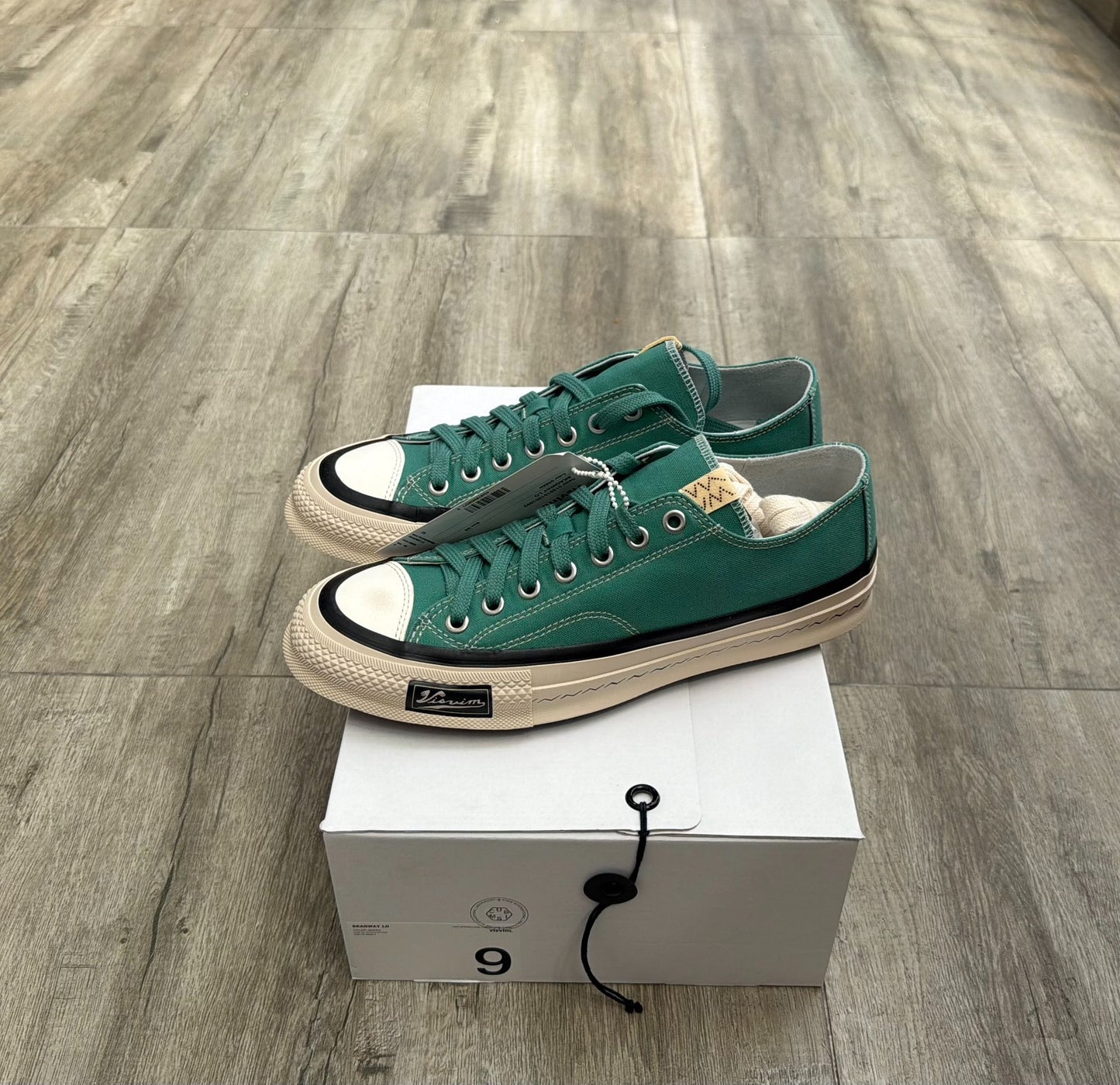 VISVIM SKAGWAY LO Canvas Sneakers