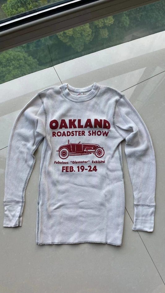 Bootleggers Waffle Knit Top in White