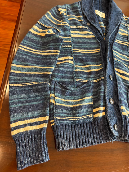 Ralph Lauren POLO Striped Knit Cardigan
