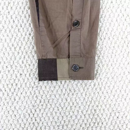 burberry classic check long sleeve shirt jacket