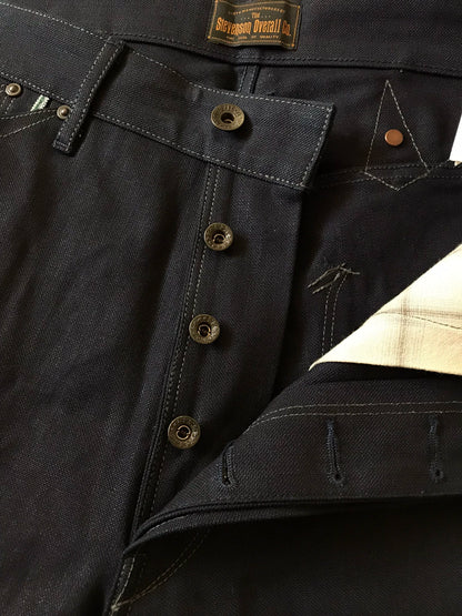 Stevenson Overall 380 Indigo Canvas Pants