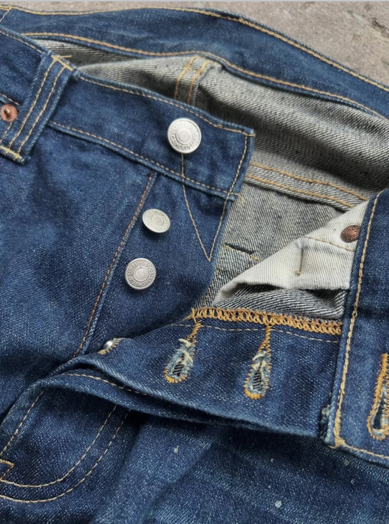 Vintage Levis 501XX LVC 1966 Big E Jeans