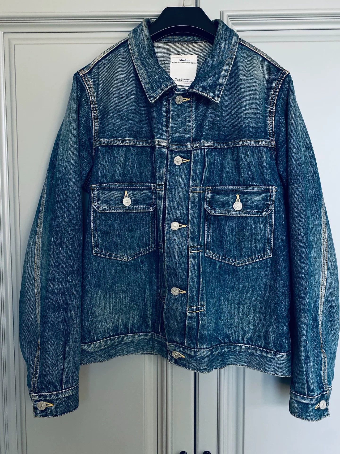 visvim 18ss101 Blue Denim Jacket
