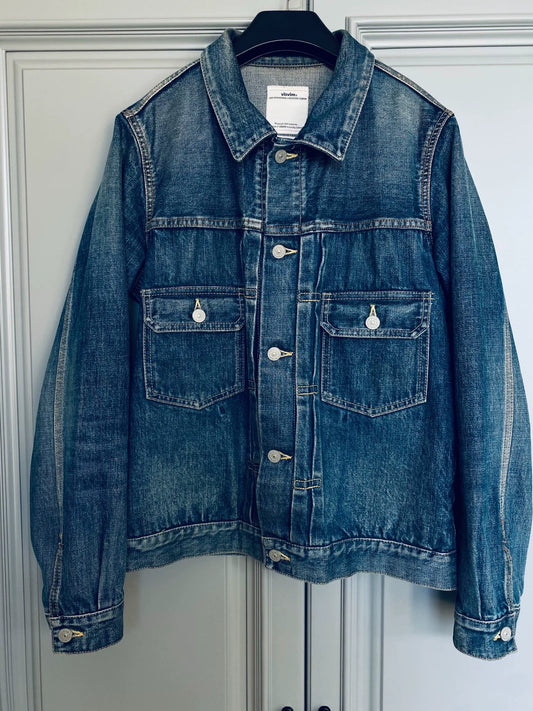 visvim 18ss101 Blue Denim Jacket